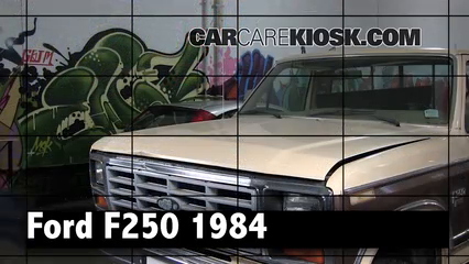 1984 Ford F-250 6.9L V8 Diesel Standard Cab Pickup Review